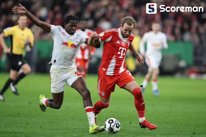 '김민재 충격의 연속 결장'바이에른 뮌헨, 라이프치히 2-0 격파...'포칼 4강 진출'